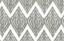 Load image into Gallery viewer, 0904/3 PUTTY/WHITE IKAT LOOK INDIAN DECOR MODERN STYLE NEUTRALS PRINTS COTTON
