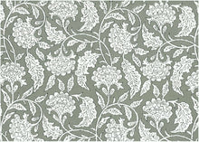 Load image into Gallery viewer, 9615/2 SWATCH-TAUPE/LW BLOCK PRINT LOOK COUNTRY STYLE FARMHOUSE DECOR NEUTRALS COTTON
