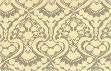 Load image into Gallery viewer, 0946/5 FOG BLOCK PRINT LOOK INDIAN DECOR NEUTRALS COTTON
