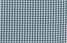 Load image into Gallery viewer, 3095/5 FRENCH BLUE/WHI CHECKS PLAIDS COASTAL LIVING COUNTRY STYLE FARMHOUSE DECOR LIGHT BLUES
