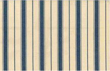 Load image into Gallery viewer, 2316/1 COBALT COASTAL LIVING COUNTRY STYLE DARK BLUES FARMHOUSE DECOR STRIPES
