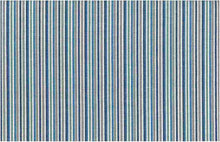 Load image into Gallery viewer, 2318/1 BLUE MULTI COASTAL LIVING COUNTRY STYLE DARK BLUES LIGHT STRIPES
