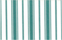 Load image into Gallery viewer, 2308/5 TURQ AQUA TEAL GREEN COASTAL LIVING COUNTRY STYLE STRIPES
