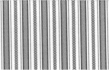 Load image into Gallery viewer, 2323/4 BLACK BLACK WHITE JACQUARDS MODERN STYLE SOUTHWEST ETHNIC STRIPES DECOR

