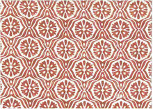 Load image into Gallery viewer, 9226/6 TOMATO BLOCK PRINT LOOK BOHO DECOR INDIAN PINK CORAL RED PURPLE COTTON
