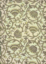 Load image into Gallery viewer, 0952/4 SWATCH-NAT/TAUPE BLOCK PRINT LOOK INDIAN DECOR NEUTRALS COTTON
