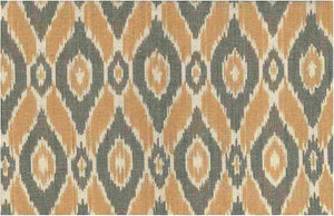 1503/5 SWATCH-TAUPE/TAN BOHO DECOR HANDWOVEN IKAT LOOK INDIAN NEUTRALS SOUTHWEST