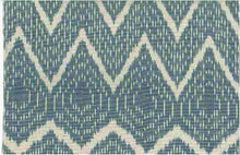 Load image into Gallery viewer, 1513/1 SWATCH-BLUE BOHO DECOR HANDWOVEN IKAT LOOK INDIAN LIGHT BLUES SOUTHWEST
