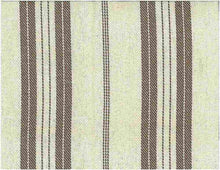 Load image into Gallery viewer, 2069/2 SWATCH-NAT./CHOCOLATE COUNTRY STYLE FARMHOUSE DECOR NEUTRALS STRIPES
