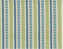 Load image into Gallery viewer, 2193/3 SWATCH-OLIVE/BLUES AQUA TEAL GREEN COASTAL LIVING COUNTRY STYLE FARMHOUSE DECOR
