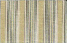 Load image into Gallery viewer, 2201/1 SWATCH-IVORY/PEWTER COUNTRY STYLE FARMHOUSE DECOR NEUTRALS SAND GOLD YELLOW STRIPES
