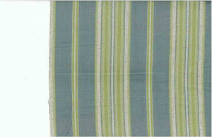 2205/3 SWATCH-BLUE/GREEN AQUA TEAL GREEN COASTAL LIVING COUNTRY STYLE STRIPES