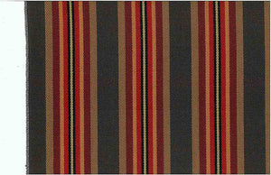 2253/1 SWATCH-CHARCOAL RED SOUTHWEST ETHNIC STRIPES DECOR