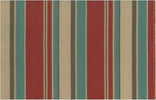Load image into Gallery viewer, 2275/2 SWATCH-RED TURQ MULTI BOHO DECOR PINK CORAL RED PURPLE SOUTHWEST ETHNIC STRIPES
