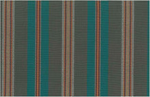 Load image into Gallery viewer, 2307/2 SWATCH-TURQ JACQUARDS SOUTHWEST ETHNIC STRIPES DECOR
