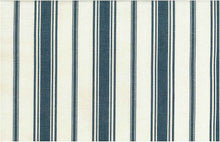 Load image into Gallery viewer, 2308/1 SWATCH-NAVY COASTAL LIVING COUNTRY STYLE DARK BLUES FARMHOUSE DECOR STRIPES
