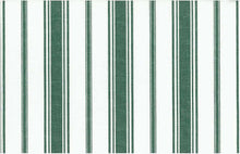 Load image into Gallery viewer, 2308/7 SWATCH-PESTO AQUA TEAL GREEN COASTAL LIVING COUNTRY STYLE STRIPES
