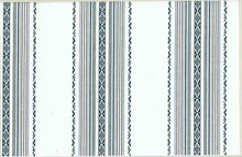 Load image into Gallery viewer, 2311/1 SWATCH-BLUE/WHITE COASTAL LIVING COUNTRY STYLE DARK BLUES JACQUARDS SOUTHWEST ETHNIC STRIPES DECOR
