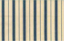 Load image into Gallery viewer, 2316/1 SWATCH-COBALT COASTAL LIVING COUNTRY STYLE DARK BLUES FARMHOUSE DECOR STRIPES
