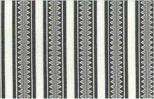 Load image into Gallery viewer, 2321/1 SWATCH-BLACK/WHITE BLACK WHITE BOHO DECOR JACQUARDS MODERN STYLE SOUTHWEST ETHNIC STRIPES

