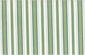 2323/3 SWATCH-GREEN AQUA TEAL GREEN COUNTRY STYLE JACQUARDS SOUTHWEST ETHNIC STRIPES