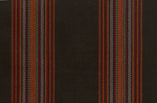 Load image into Gallery viewer, 2332/1 SWATCH-BROWN/RED NEUTRALS SOUTHWEST ETHNIC STRIPES DECOR
