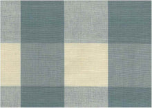 Load image into Gallery viewer, 3163/1 SWATCH-SOFT BLUE CHECKS PLAIDS COASTAL LIVING COUNTRY STYLE FARMHOUSE DECOR LIGHT BLUES
