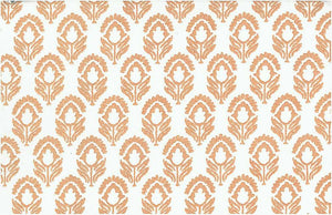 9202/4 SWATCH-BLUSH/WHITE BLOCK PRINT LOOK COUNTRY STYLE INDIAN DECOR PINK CORAL RED PURPLE COTTON