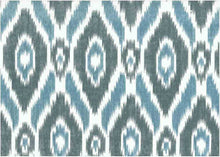 Load image into Gallery viewer, 9228/1 SWATCH-BLUES COASTAL LIVING DARK BLUES IKAT LOOK PRINTS COTTON
