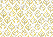 Load image into Gallery viewer, 9616/6 MAIZE/LW COASTAL LIVING COUNTRY STYLE INDIAN DECOR PRINTS COTTON SAND GOLD YELLOW
