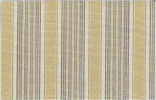 Load image into Gallery viewer, 2201/1 IVORY/PEWTER COUNTRY STYLE FARMHOUSE DECOR NEUTRALS SAND GOLD YELLOW STRIPES
