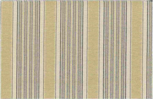 2201/1 IVORY/PEWTER COUNTRY STYLE FARMHOUSE DECOR NEUTRALS SAND GOLD YELLOW STRIPES