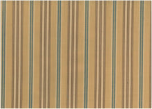 Load image into Gallery viewer, 2202/1 TAN/BLU COUNTRY STYLE FARMHOUSE DECOR NEUTRALS SOUTHWEST STRIPES

