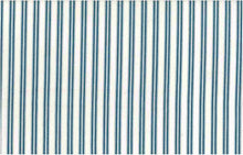 Load image into Gallery viewer, 2340/1 SUMMER BLUE COASTAL LIVING COUNTRY STYLE FARMHOUSE DECOR LIGHT BLUES STRIPES
