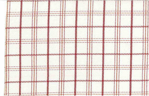 3194/2 CHERRY CHECKS PLAIDS COUNTRY STYLE FARMHOUSE DECOR PINK CORAL RED PURPLE