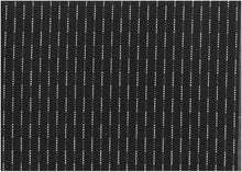 Load image into Gallery viewer, 1185/2 SWATCH-WHITE ON BLACK BLACK WHITE BOHO DECOR JACQUARDS MODERN STYLE STRIPES
