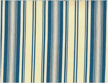 Load image into Gallery viewer, 2049 SWATCH-BLUE/CREAM COASTAL LIVING COUNTRY STYLE FARMHOUSE DECOR LIGHT BLUES STRIPES
