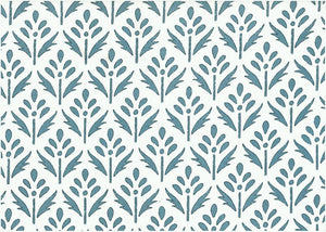 9616/1 SWATCH-DUSTY BLUE/LW COASTAL LIVING COUNTRY STYLE INDIAN DECOR LIGHT BLUES PRINTS COTTON