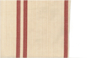 2371/4 RED COUNTRY STYLE FARMHOUSE DECOR MODERN PINK CORAL RED PURPLE STRIPES
