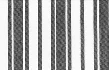 Load image into Gallery viewer, 2329/2 SWATCH-JET BLACK WHITE FARMHOUSE DECOR MODERN STYLE STRIPES
