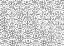 Load image into Gallery viewer, 9621/2 SWATCH-PEBBLE/LW BLOCK PRINT LOOK COUNTRY STYLE FARMHOUSE DECOR NEUTRALS COTTON
