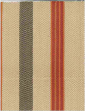 Load image into Gallery viewer, 2244/1 RED/ORANGE SOUTHWEST STRIPES ETHNIC DECOR
