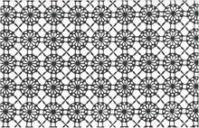 Load image into Gallery viewer, 0901/6 BLACK/WHITE BLACK WHITE BLOCK PRINT LOOK BOHO DECOR MODERN STYLE NEUTRALS COTTON

