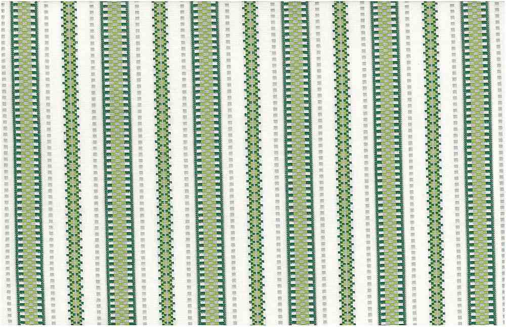 2323/3 GREEN AQUA TEAL GREEN SOUTHWEST STRIPES JACQUARDS ETHNIC COUNTRY STYLE
