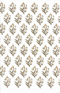 9235/2 WOOD NEUTRALS PRINT COTTON FARMHOUSE DECOR BLOCK LOOK COUNTRY STYLE INDIAN