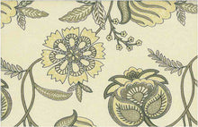 Load image into Gallery viewer, 0951/2 SWATCH-TAUPE ON NAT BLOCK PRINT LOOK BOHO DECOR INDIAN NEUTRALS COTTON
