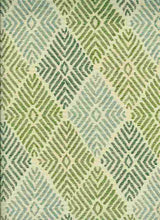 Load image into Gallery viewer, 0959/3 SWATCH-GREEN AQUA TEAL GREEN BOHO DECOR INDIAN PRINTS COTTON

