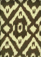Load image into Gallery viewer, 0990/4 SWATCH-PECAN BOHO DECOR IKAT LOOK INDIAN NEUTRALS PRINTS COTTON
