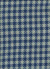 Load image into Gallery viewer, 1175/3 SWATCH-BLUE CHECKS PLAIDS COASTAL LIVING COUNTRY STYLE DARK BLUES FARMHOUSE DECOR
