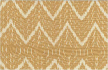 Load image into Gallery viewer, 1513/4 SWATCH-MIMOSA SAND GOLD YELLOW HANDWOVEN IKAT SOUTHWEST DECOR BOHO LOOK INDIAN
